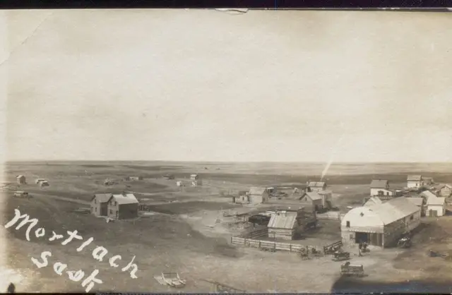 Early view of Mortlach from above